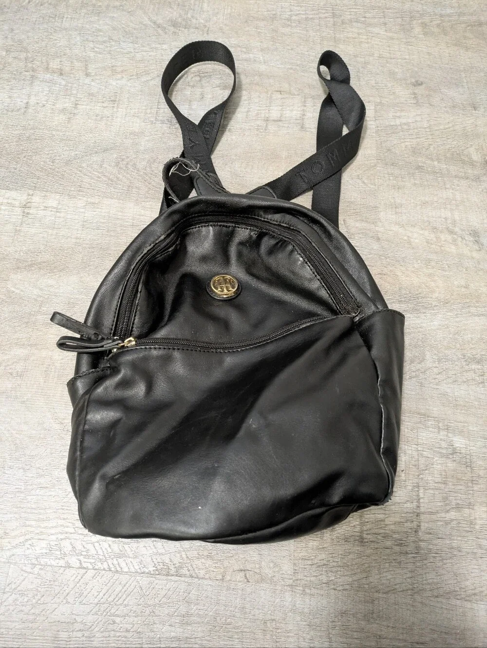 Tommy Hilfiger Black Mini Backpack